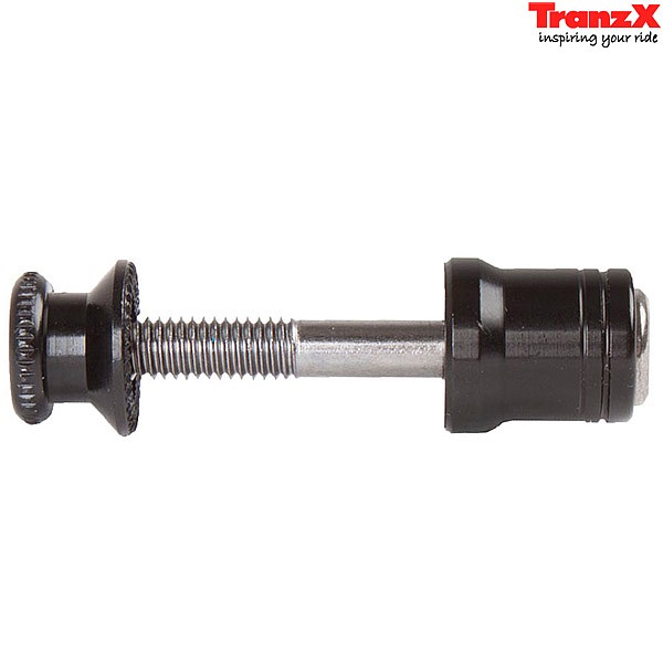 Tranz-X Quick Release Skewer Set with Special Key Theft Protection for  130mm / 100mm OLN Hubs - Black