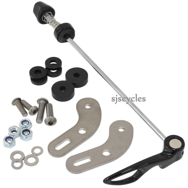 Replace bike axle sale with quick release