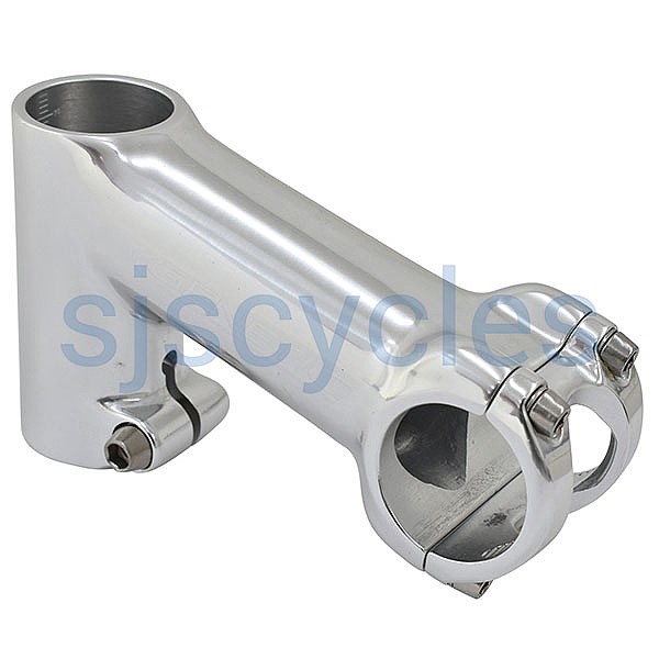 silver road bike stem