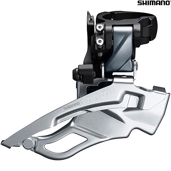 Shimano Deore FD-T6000-H 10 Speed Triple Front Derailleur - Conventional Swing - Dual Pull