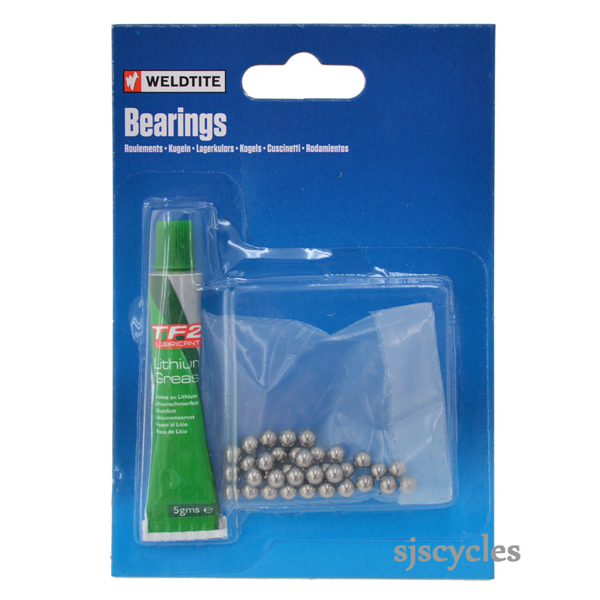 Weldtite ball clearance bearings