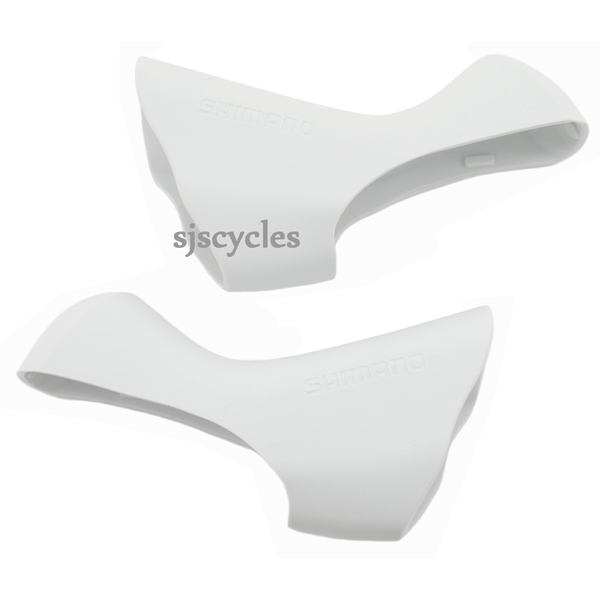 Shimano Ultegra ST-6800 Bracket Covers - White - Y00E98090