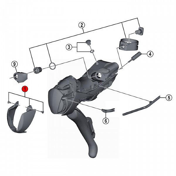 Shimano rs505 clearance shifters