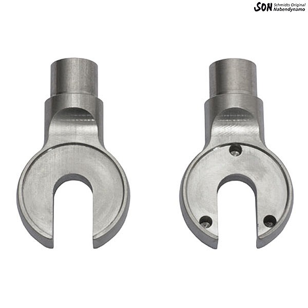 SON SL Stainless Steel Dropouts - Straight Plug - 10.7 mm