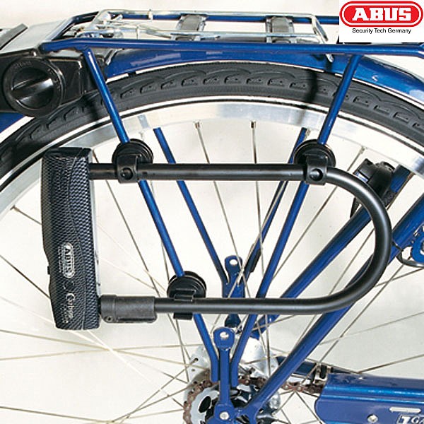 abus bike lock mount