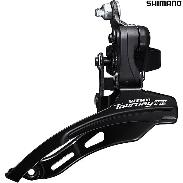 Shimano Tourney TZ FD-TZ510 6 Speed Triple Front Derailleur Down Swing Down Pull - 31.8mm