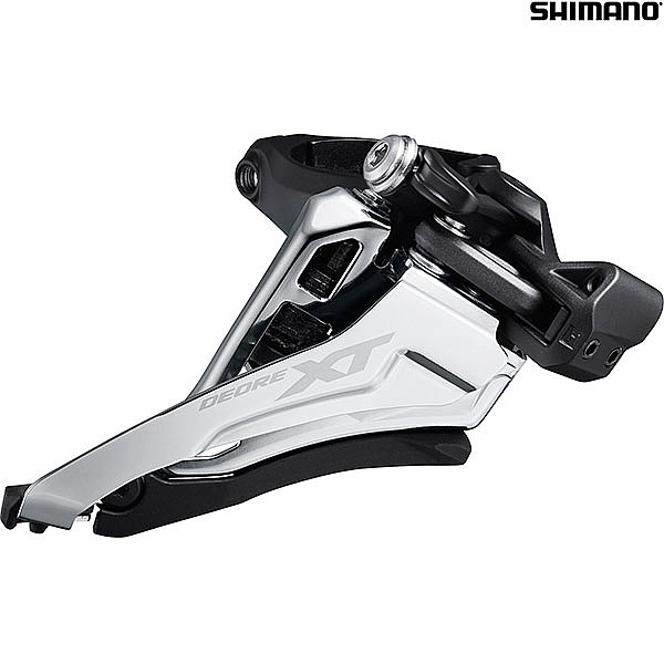 Shimano Deore XT FD-M8100-M 12 Speed Double Front Derailleur, Side Swing, Mid Mount Multi-Fit