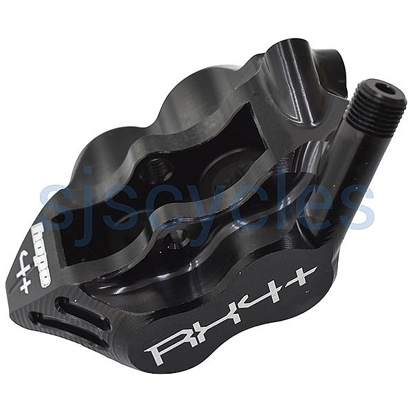 Hope RX4+ Caliper Complete - Flat Mount Std - MIN - Black