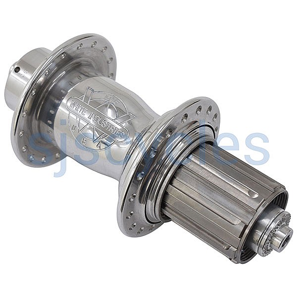 White Industries MI5 Rear Hub 130mm Shimano HG Silver 32 Hole