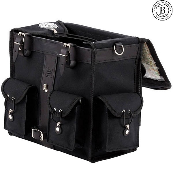 Gilles Berthoud GB28 Handlebar Bag - All Black - 12 Litre