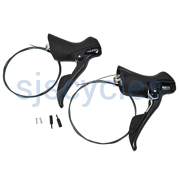 Shimano Sora ST R3030 9 Speed Triple Road STI Levers Unboxed