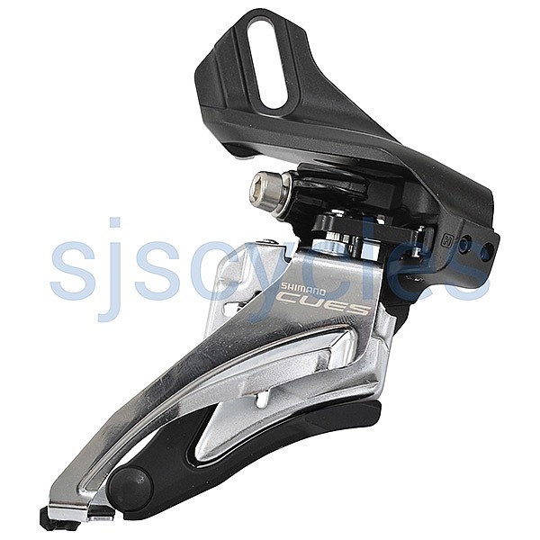 Shimano CUES FD-U6000-D 10/11 Speed Double Front Derailleur, Direct Mount, Side Swing