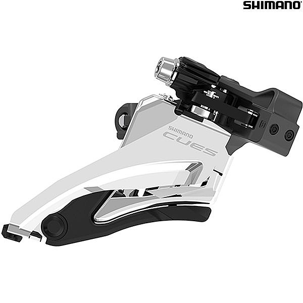 Shimano CUES FD U6000 M 10 11 Speed Double Front Derailleur Mid Clamp Side Swing