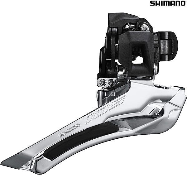 Shimano 105 FD R7100 12 Speed Double Toggle Front Derailleur Black 28.6 31.8mm