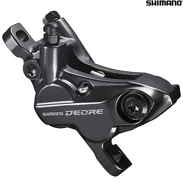 Shimano Deore BR M6120 Post Mount 4 Piston Disc Caliper for Front or Rear