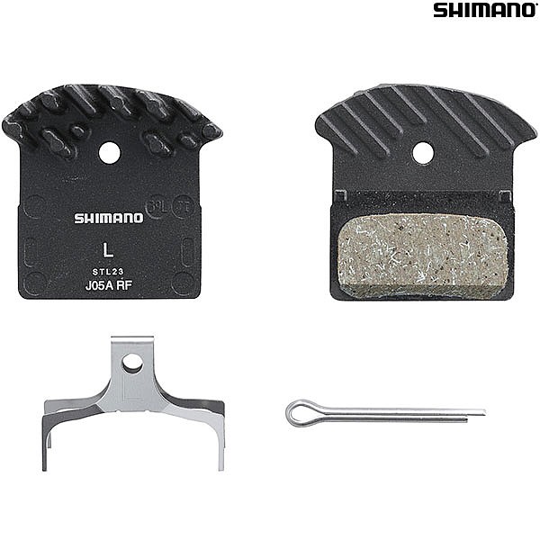 Shimano Deore XT BR M8100 J05A RF Resin Pad with Fin Spring Y2R298020