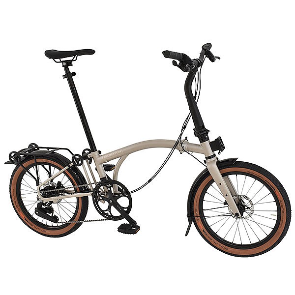 Brompton bike folded size on sale