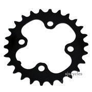 Shimano Deore FC-M590-9 64mm BCD 4 Arm Inner Chainring - Black - 26T
