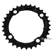 Shimano Deore FC-M590-9 104mm BCD 4 Arm Middle Chainring - Black - 32T