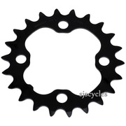 Shimano Deore FC-M590-9 64mm BCD 4 Arm Inner Chainring - Black - 22T