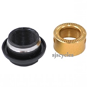 Shimano Saint FH-M820 Rear Left Lock Nut, Cone &amp; Dust Cover - M15 - Y3TM98050