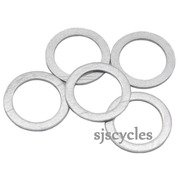 Alloy Chainring Spacers - Pack of 5