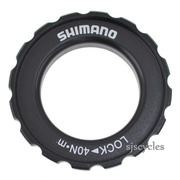 Shimano Deore HB-M618 Front Left Lock Ring &amp; Washer - Y24698030