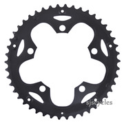 Shimano Claris FC-2450 110mm BCD 5 Arm Outer Chainring - Black - 46T-F -  For Chainguard