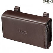 Brooks D Shaped Saddlebag - Brown - 0.5 Litre