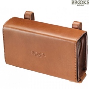 Brooks D Shaped Saddlebag - Honey - 0.5 Litre