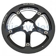 Joseph Kuosac Chainring with Guard &amp; Spider for Bromptons - Black