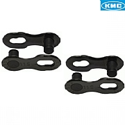 KMC 11 Speed MissingLink 11R DLC Black 5.65mm Pack of 2