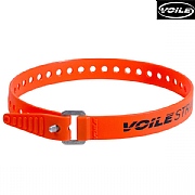 Voile Strap - Aluminium Buckle - Orange / Black - 20 Inch