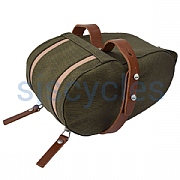 Brooks Isle of Wight Saddlebag - Green - 1.2 Litre