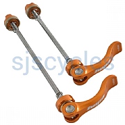 Hope Quick Release Skewer Pair - MTB 100/135mm - Orange