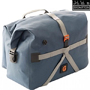 Brompton Borough Waterproof Roll Top - Large - Navy/Grey - 23 Litre