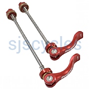 Hope Quick Release Skewer Pair - MTB 100/135mm - Red