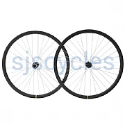 SJSC Road CXP Pro 30 700c Disc Wheelset - 12 x 100 &amp; 12 x 142 mm - 32 Hole