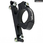 Tanaka Single Malt Bottle Cage Adapter for Handlebar - Black - 22.2mm